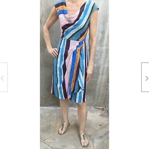Anthropologie Plenty By Tracy Reese Blue Dress 4 S